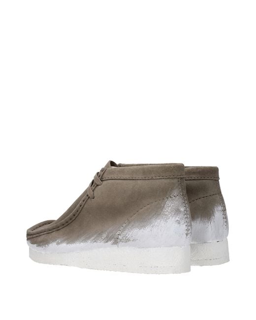 Clarks Originals WALLABEE BOAT - Stringate sportive - cola/marrone
