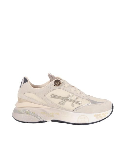 Premiata Pink Sneakers Moerund Offwhite