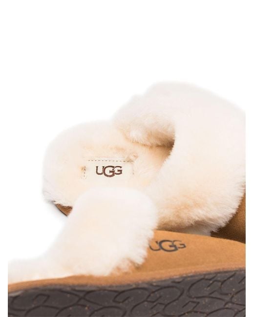 Ugg Scuffette Ii Suède Slippers in het Natural