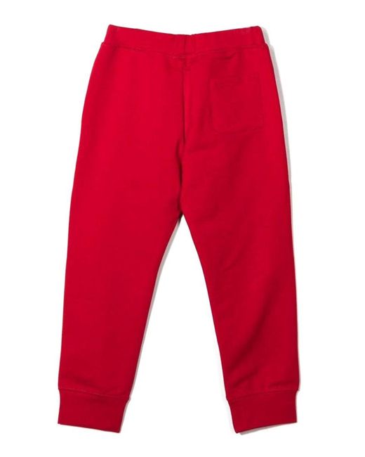 Emporio Armani Red Trouser