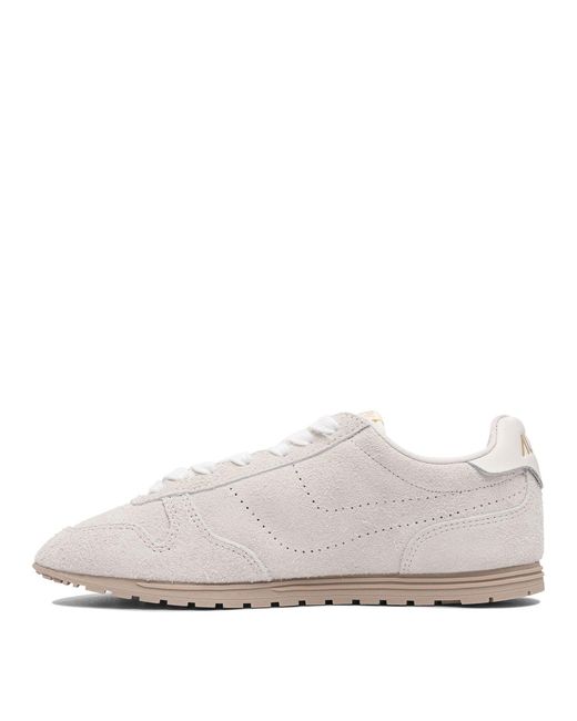 Autry White Sneakers & Slip-On