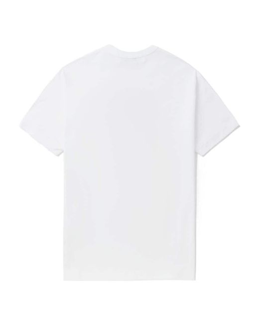 COMME DES GARÇONS PLAY White Cotton T-Shirt
