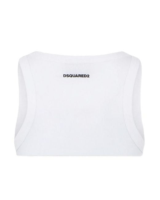 Débardeur DSquared² en coloris White