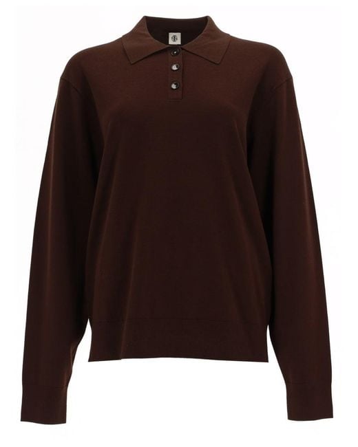 THE GARMENT Brown Polo "Madison"