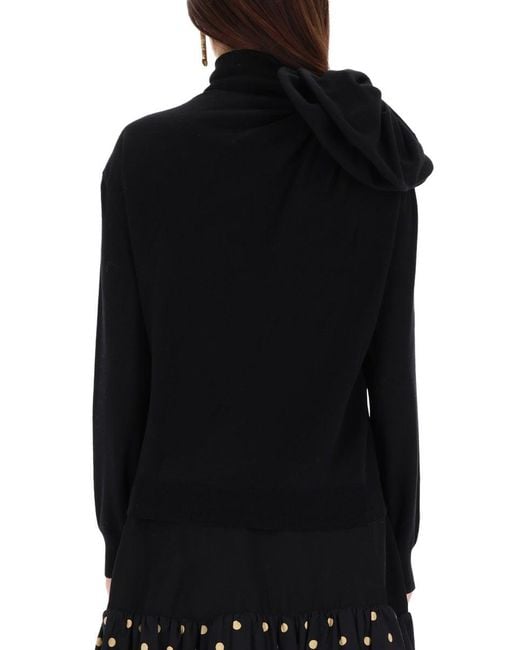 Moschino Black Bow Sweater