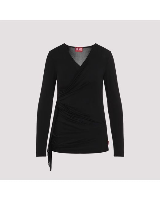 DIESEL Black T-Crissy-Plain Top