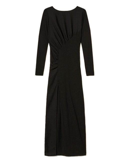 Twinset Black Doppelte Kleider schwarz