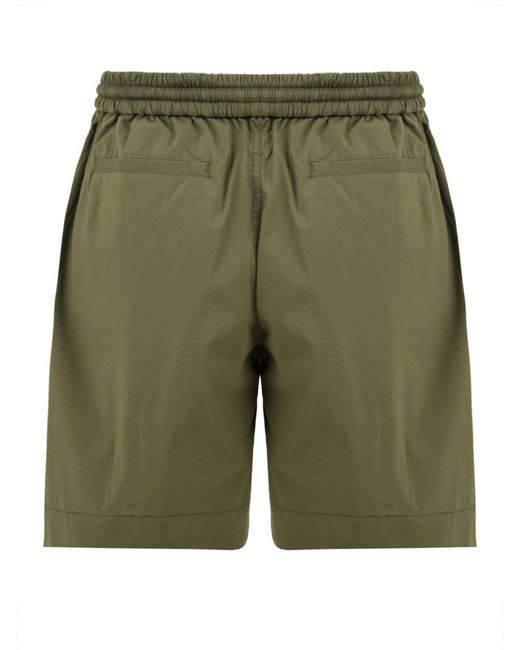 Aspesi Shorts Militair in het Green voor heren