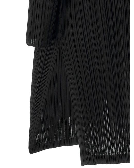 Pleats Please Issey Miyake Black Falten bitte Issey Miyake 'monatliche Farben: Februar' Tunika