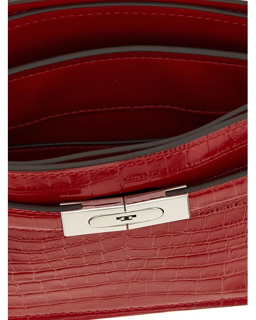Tory Burch Red 'Petite Lee Radziwill' Handtasche