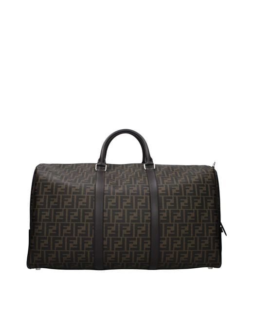 Fendi Black Fabric Bags/Ebony