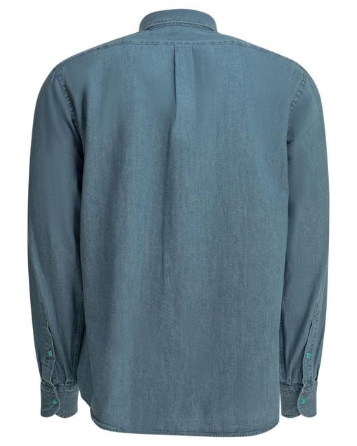 B.D. Baggies Blue Kim Light Cotton Shirt