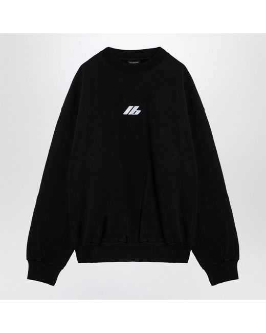 Balenciaga small logo sweatshirt best sale