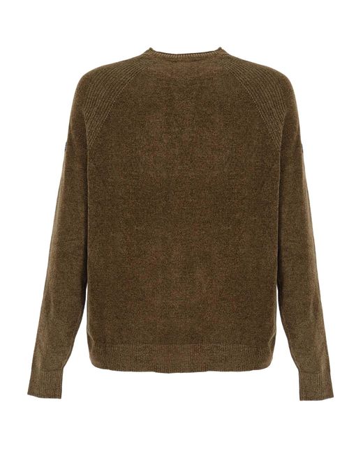 Rrd Brown Velvet Round Knit