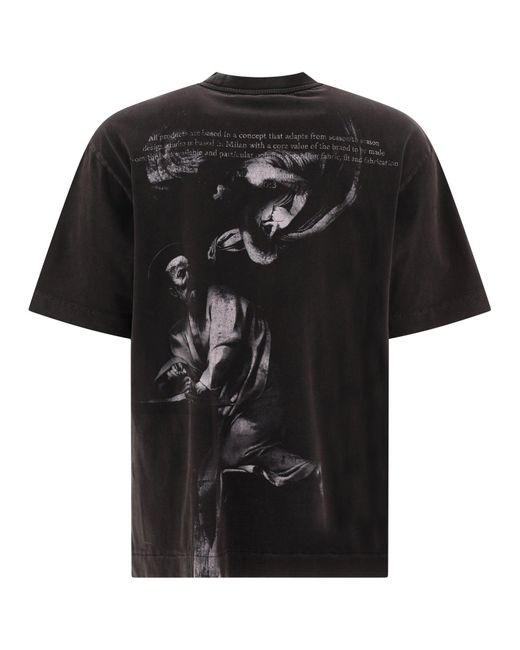 "St. Matthew" maglietta di Off-White c/o Virgil Abloh in Black da Uomo