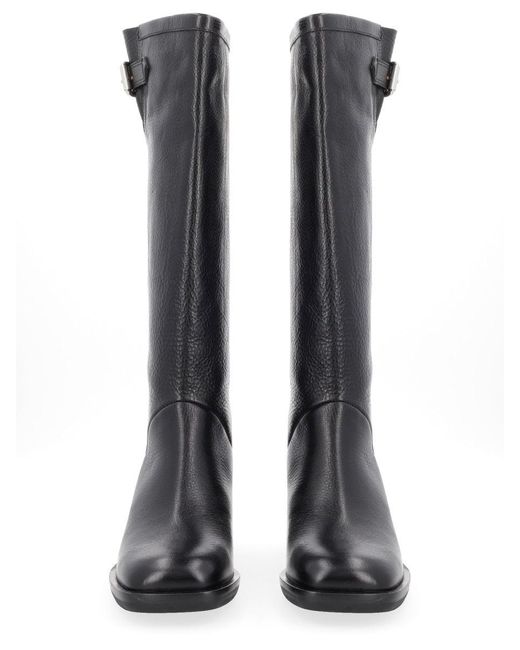 Our Legacy Black Solid High Boot