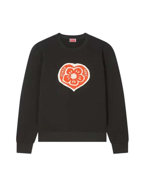 Sudadera Boke Corazón De Algodón KENZO de hombre de color Black