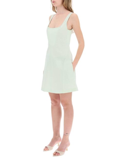 Stella McCartney Green Stella Mc Cartney Mini Korsettstil Kleid