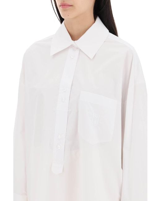 By Malene Birger White Maye Tunic Style Shirt
