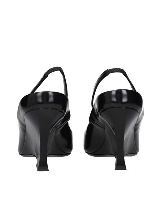 Givenchy Black Raven Sandals Leather