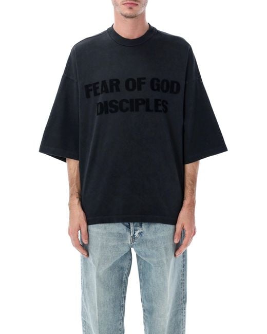 Magliette E Polo Nere di Fear Of God in Black da Uomo
