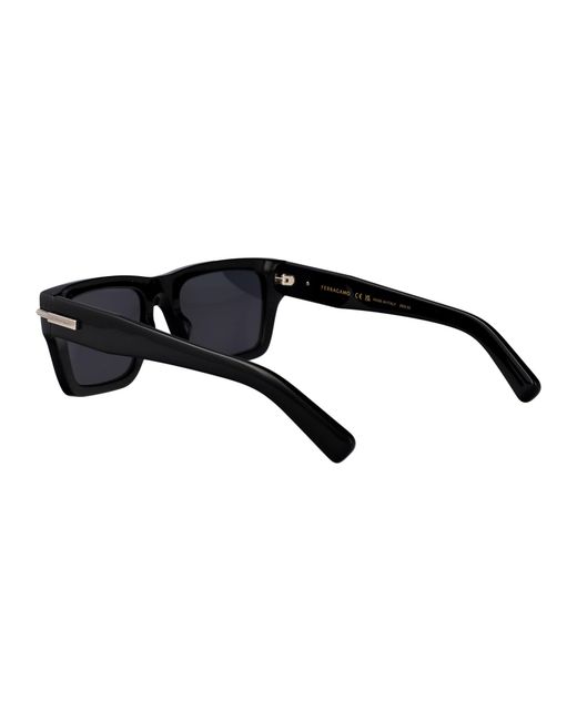 Ferragamo Black Sunglasses
