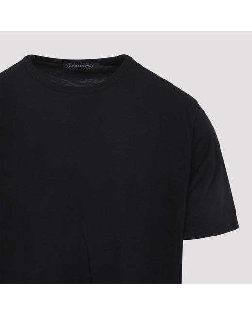 Our Legacy Black New Box T Shirt