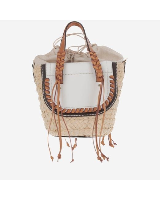 CUBA LAB Metallic Habanera Cuoieria Bag Marble