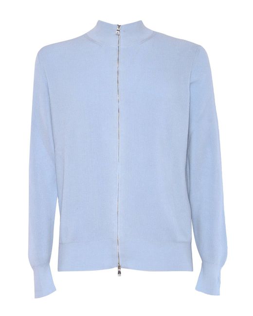 Ballantyne Blue Full Zip Pullover