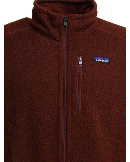 Patagonia Brown "Better Sweater" Zippered Sweatshirt for men