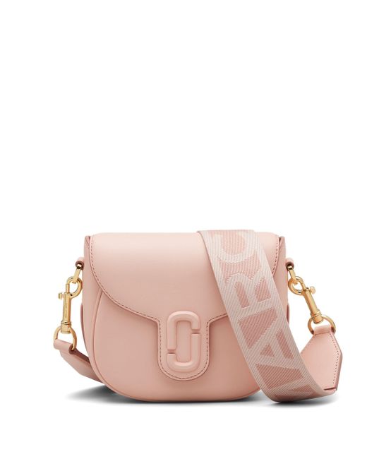 Marc Jacobs Pink Ledertasche "the Small Saddle"