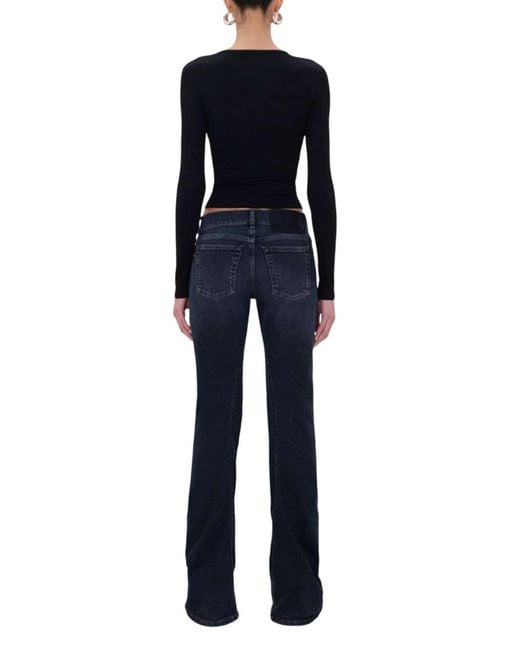 Haikure Blue Gery Denim Luna Nera
