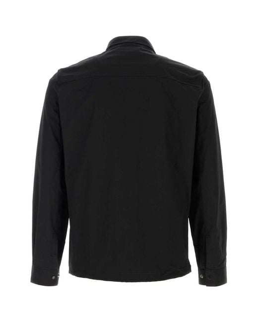 C P Company Black Gabardine Jacket