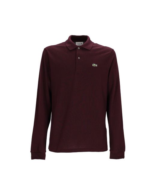 Lacoste Purple Oxalis Polos