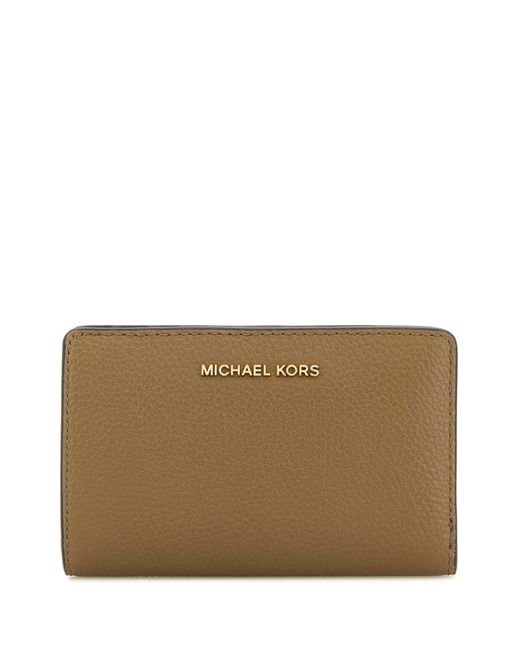 MICHAEL Michael Kors Brown Cappuccino Leather Wallet