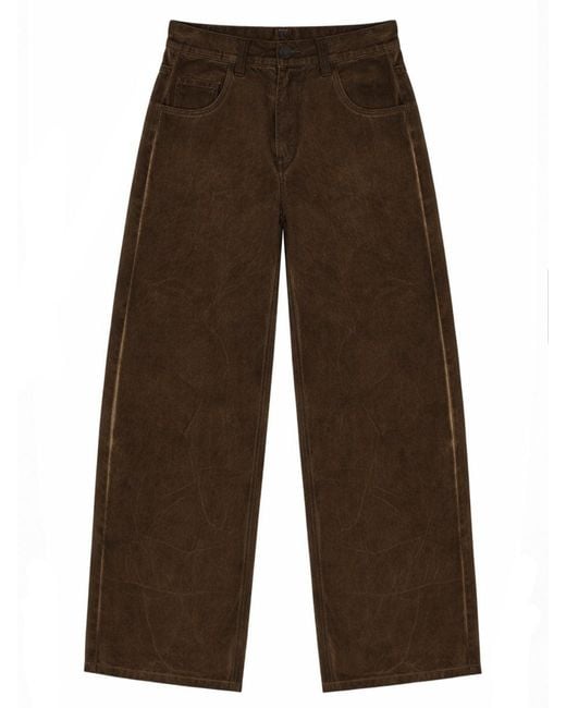 Uma Wang Brown Pants "Phyllis"