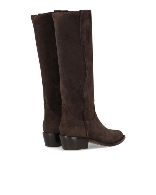 Duccio Del Duca Brown Dark Texan Boot