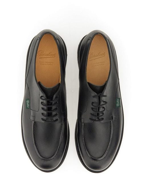 Paraboot Black Stringata Chambord