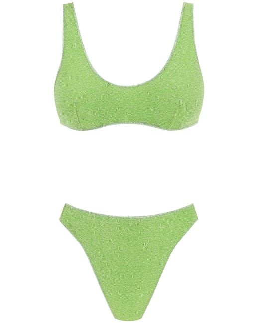 Set Bikini Lumière di Oseree in Green