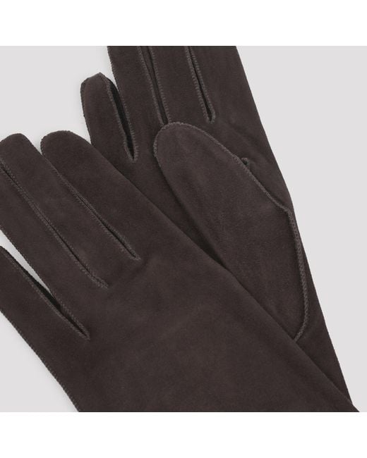 Lanvin Brown Gloves