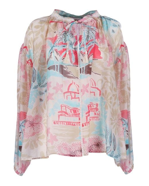 Ermanno Scervino Camicia in het Pink