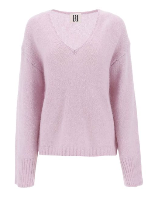 Von Malene Birger Wolle und Mohair -Cimone -Pullover By Malene Birger de color Pink
