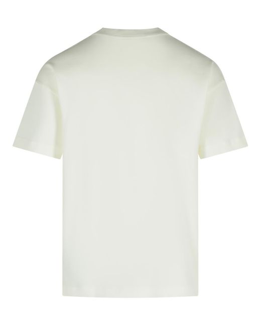 Camiseta de algodón blanco de 'Bear' Palm Angels de hombre de color White