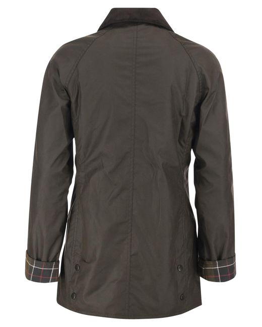 Barbour Black Classic Beadnell Wax Jacket