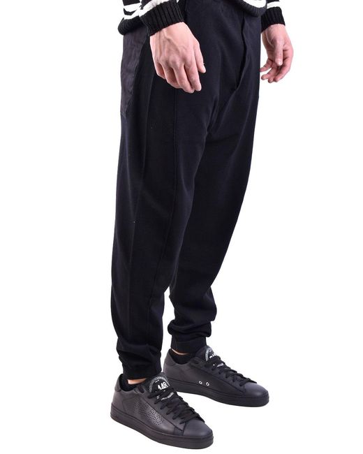 Isabel Benenato Blue Trousers for men