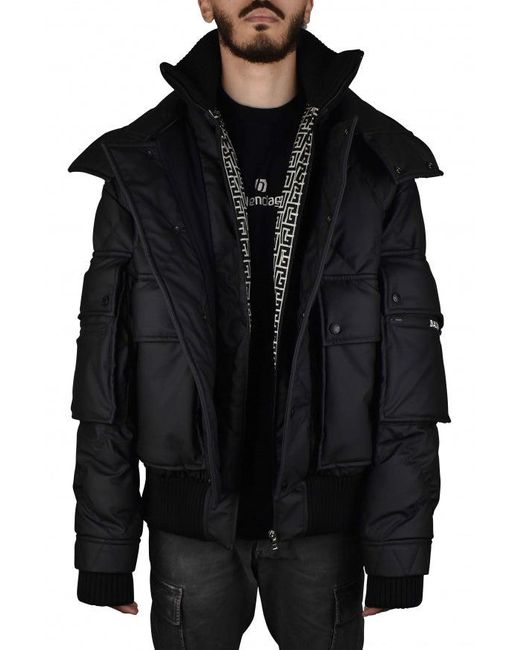 Balmain Black Daunenjacke
