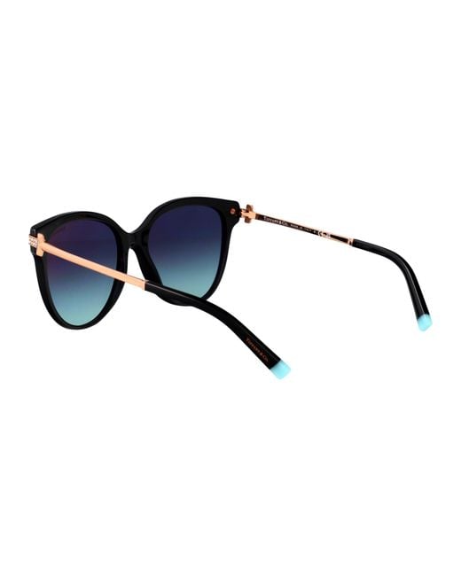 Tiffany & Co Blue Geometrical Sunglasses 0 Tf4193 B 80019 S