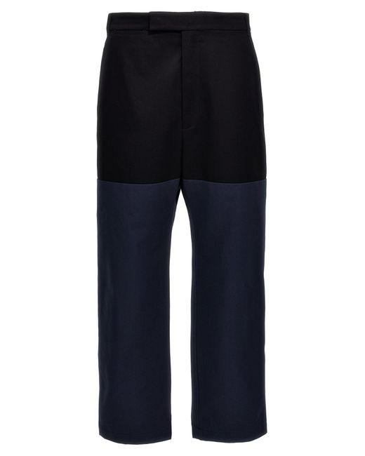 Thom Browne 'ongeconstrueerde Combo' Broek in het Blue voor heren