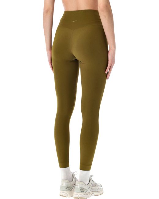 Nike Green High-Waisted 7/8 Leggings