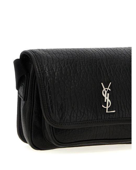 Saint Laurent 'messenger Small Niki' Crossbody Bag in het Black voor heren